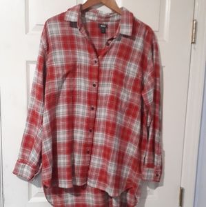 Roots Plaid button down